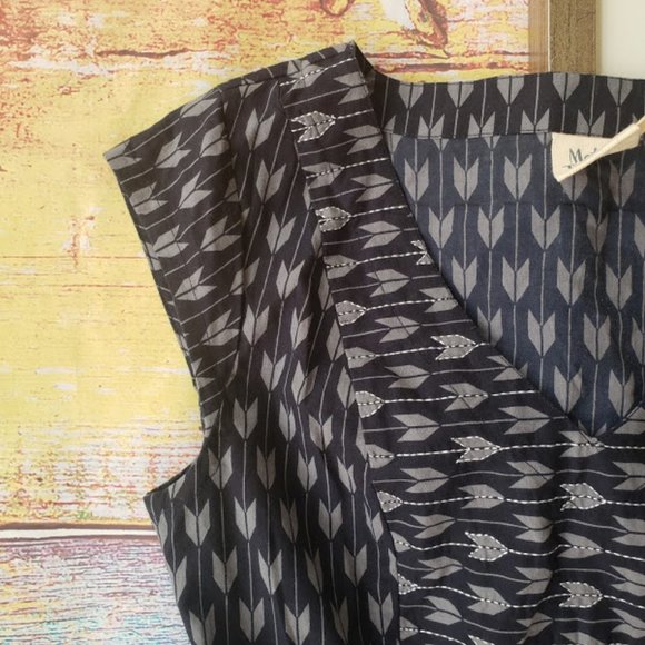 Modcloth Skillshare in the Air A-Line Arrows Dress - Picture 8 of 12